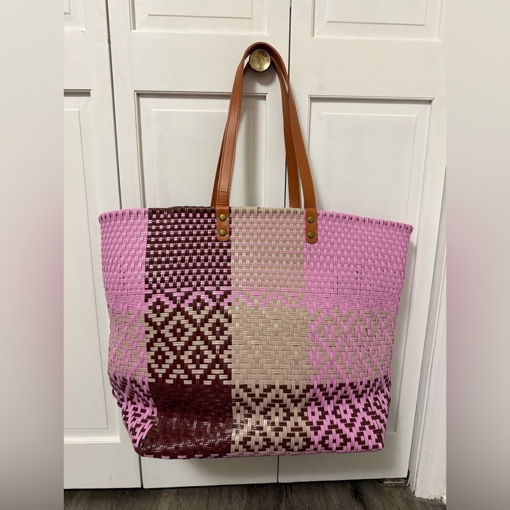 NWT Simply Southern | WKND Vibes | Calabash Tote Bag Beach Travel Weekend Large - Picture 4 of 9